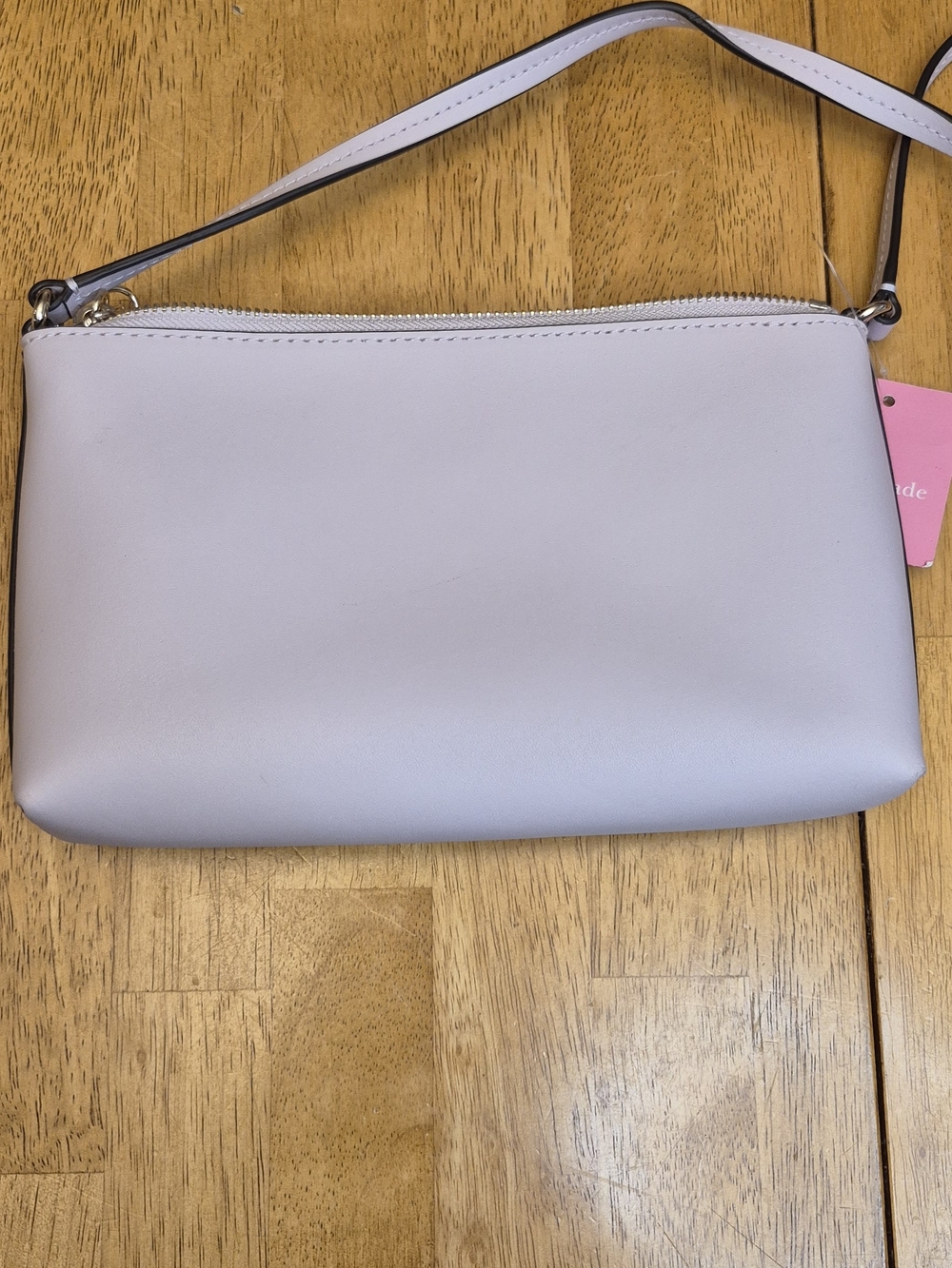 Kate Spade New York Ivy Street Amy Smooth Leather Crossbody Bag Lilac Moon $198 - Picture 7 of 8